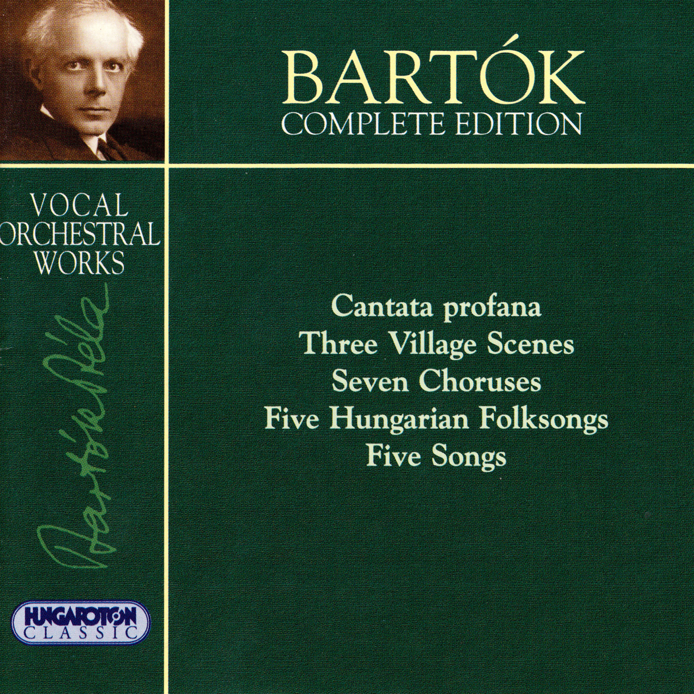 EClassical - Bartok: Complete Edition - Vocal Orchestral Works