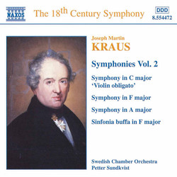 Kraus: Symphonies, Vol.  2