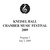 Kneisel Hall Program 3: July 3, 2009