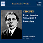 Chopin: Piano Sonatas No. 2 and 3 / Polonaises (Cortot, 78 Rpm Recordings, Vol. 4) (1923-1947)