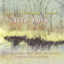 Trio Lyra: Ravel, Debussy & Faure