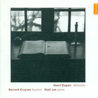 Duparc, H.: Vocal Music (Melodies)