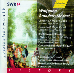 Piano Concerto No.23/Violin Concerto No.4/Horn Concerto No.3