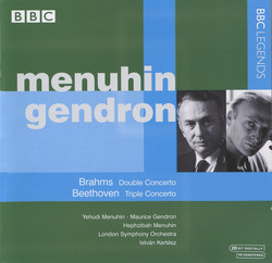 Menuhin & Gendron - Beethoven: Triple Concerto - Brahms: Double Concerto